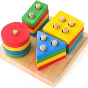 WOODEN INTELLIGENT SET 4 COLUMN