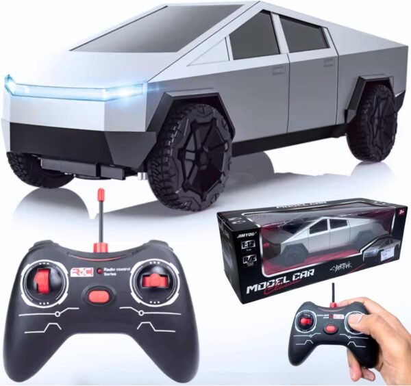 RC Cyber Truck – Remote Control Electric Pickup Car with LED Lights