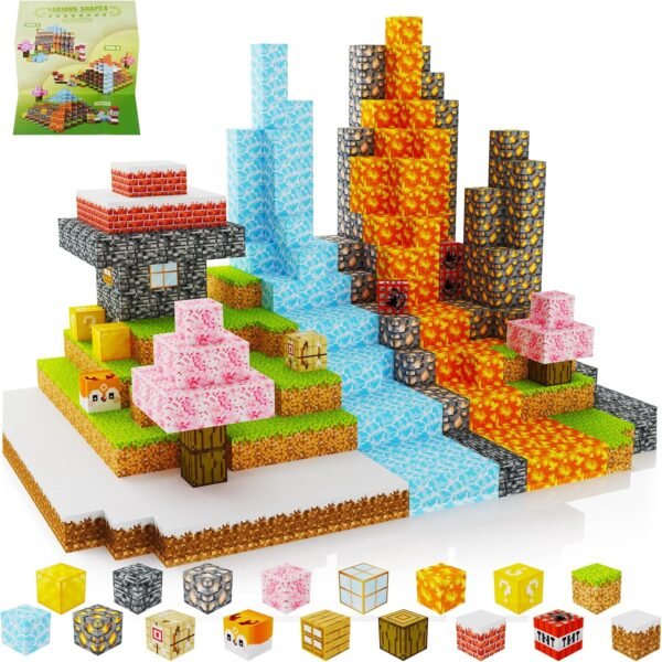 Minecraft Style Building Blocks Set