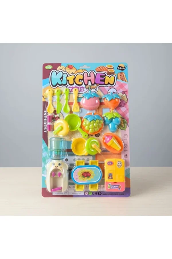 Kitchen Set - Colorful Pretend Cooking Set