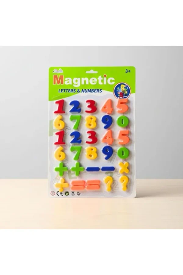 Magnetic Letter and Number Game Set
