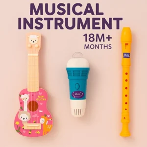 1_org_zoom (22) 3-in-1 Children's Musical Instrument Set