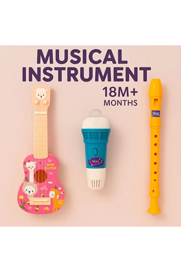 3-in-1 Children's Musical Instrument Set