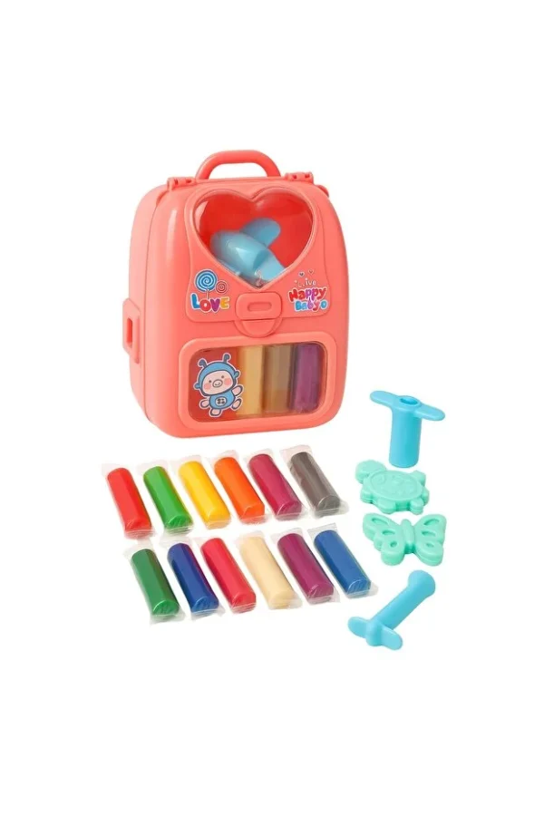 Colorful Clay Back Play Set