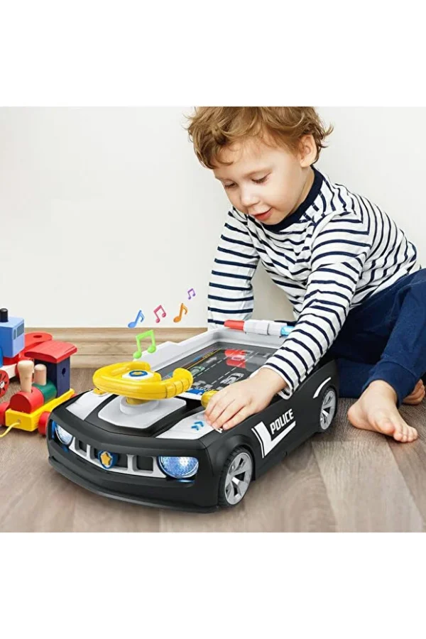 Police car toy with lights and sounds