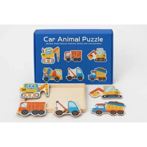Car and Animal Puzzle Game