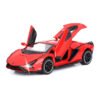 Diecast Metal Sports Car Model with Opening Scissor Doors & LED Lights